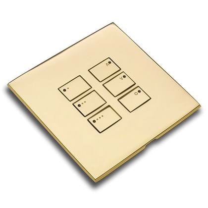WK-EOS-6 in Polished Brass